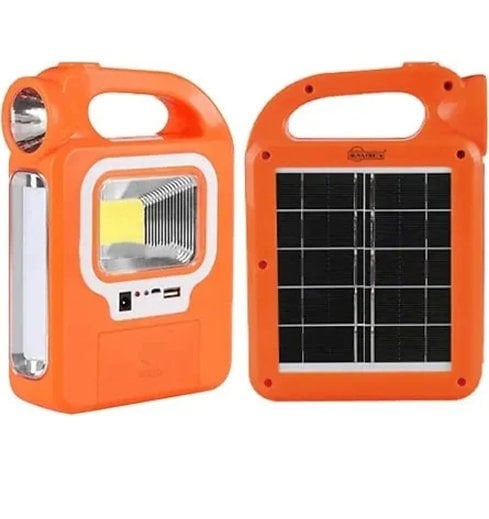 Güneş Enerjili ve Şarjlı Çalışma ve Kamp Lambası