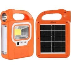 Güneş Enerjili ve Şarjlı Çalışma ve Kamp Lambası