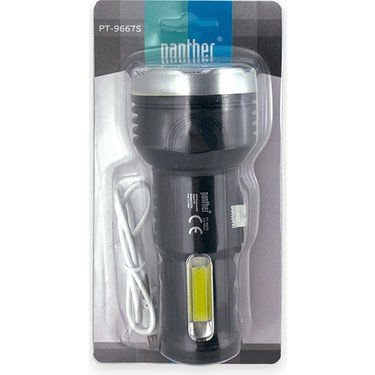 Güneş Enerjili USB Şarjlı Led Fener