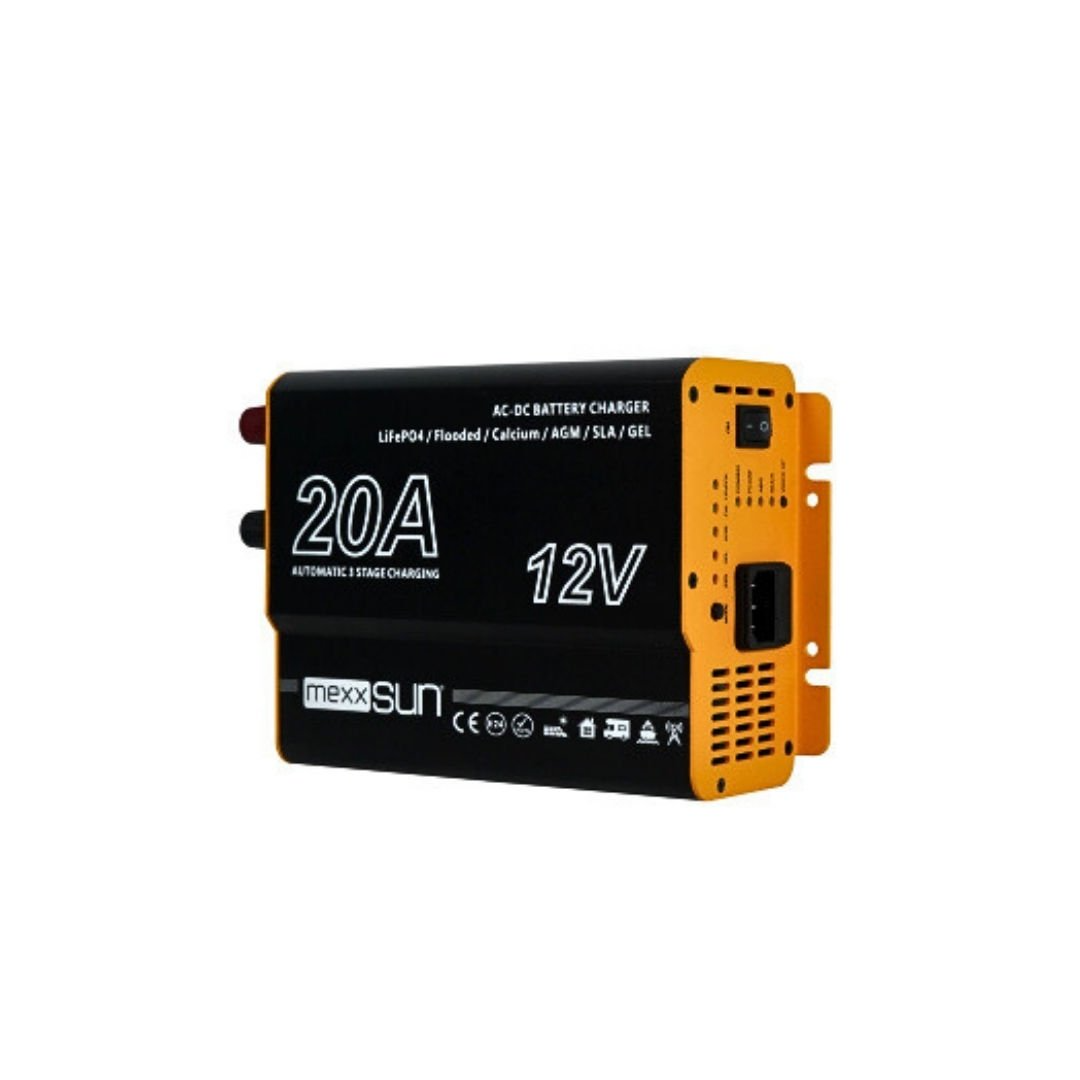 Mexxsun AC-DC Akü Şarj Cihazı 12V-20A
