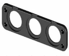 3 LÜ PANO TİP USB ve ÇAKMAKLIK İÇİN KULAKLI APARAT ÜÇLÜ