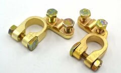 Akü Kutup Başı Terminal Takımı Artı Eksi Set Zamak Alaşım