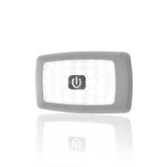 SANEL 12V İç Mekan Lamba Sıcak Beyaz Işık 34 Ledli Dokunmatik Anahtarlı