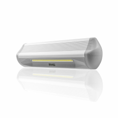 SANEL 12V-24V Dc 36 Power LED Lamba Su Geçirmez Beyaz Işık Aluminyum Soğutuculu