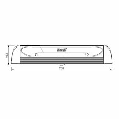 SANEL 12V-24V DC 24 Power LED Lamba Su Geçirmez 1100lm Beyaz Işık Aluminyum Soğutuculu