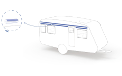 SANEL 12V-24V DC 24 Power LED Lamba Su Geçirmez 1100lm Beyaz Işık Aluminyum Soğutuculu