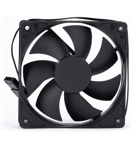 Dc 12V 4 Pinli 120X120Mm 12Cm Kare Kasa Fanı Sleeve Bearing Fan