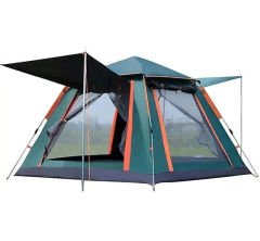 6 Kişilik Tam Otomatik Tenteli Çadır