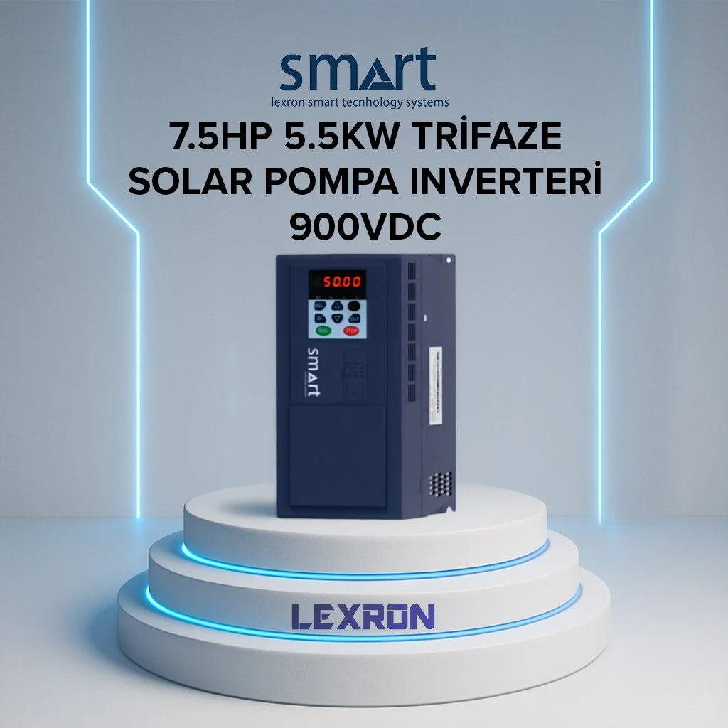 SMART 7.5HP 5.5KW SOLAR POMPA INVERTER (YENİ NESİL)
