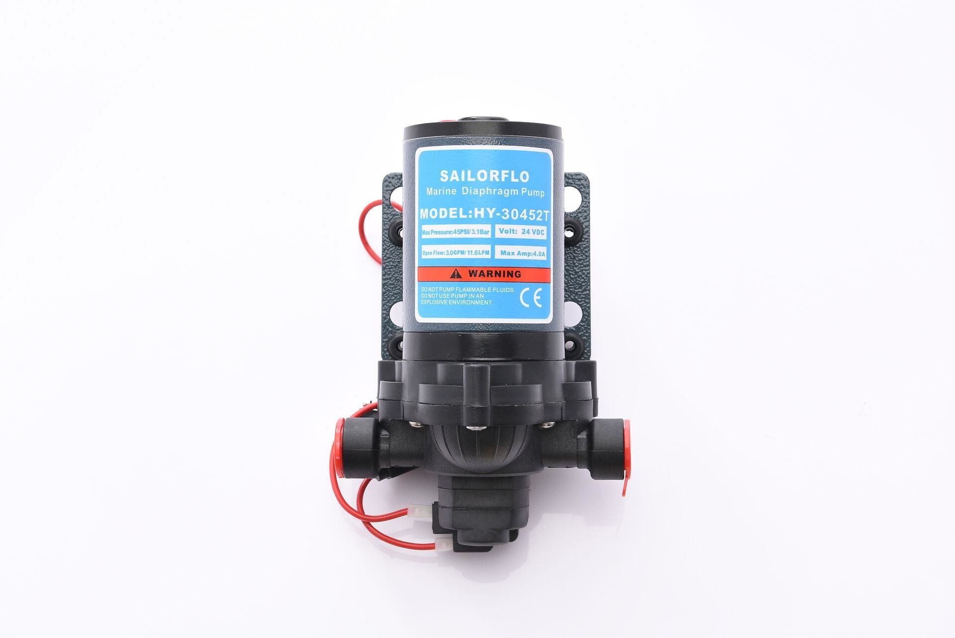 Sailorflo Hidrofor Su Pompası Diyafram 11.5L/DK 24V 45PSİ