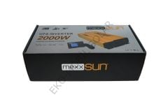 Mexxsun Tam Sinüs UPS (Remote Ekran) 12V 2000W