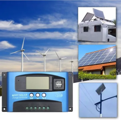 30 Amper 12/24v Solar Şarj Kontrol Cihazı