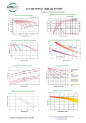 12V 100 Ah Agromot Jel Akü
