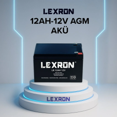 Lexron 12 Amper Bakımsız Kuru Akü
