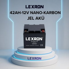 LEXRON 42AH-12V NANO-KARBON JEL AKÜ