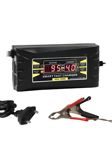 Akıllı Akü Şarj Cihazı 12 Volt 6 Amper