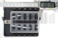 Bıçak Sigorta Kutusu 10 Port İkaz Ledli Etiketli