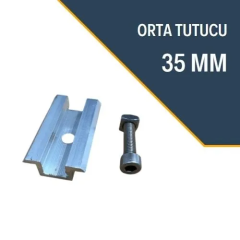 Güneş Paneli Orta Tutucu Klemp 35mm