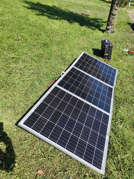 300 WATT Monokristal Katlanır Güneş Paneli (3X100W)