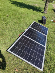 300 WATT Monokristal Katlanır Güneş Paneli (3X100W)