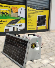 100 WATT Monokristal Katlanır Güneş Paneli (2x50W)