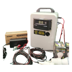 90W Monokristal Güneş Panelli Taşınabilir Güç Kaynağı • 220V Çıkış • Hazır Set Tak-Çalıştır • 2 Led Ampul Hediye • Ekomobil-2