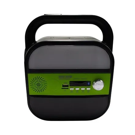 Gold Silver GS-904 Güneş Enerjili Solar Lamba Radyo Bluetooth