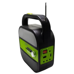 Gold Silver GS-904 Güneş Enerjili Solar Lamba Radyo Bluetooth