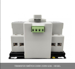 Transfer Switch 220V-220V 63A - Hegel