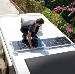 Karavan Güneş Paneli Montaj Seti (6 parça)