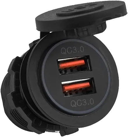 İkili Usb Şarj Cihazı - QC 3.0 Hızlı Şarj