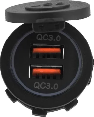 İkili Usb Şarj Cihazı - QC 3.0 Hızlı Şarj