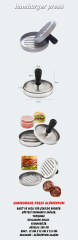 Campout Hamburger Press Alüminyum