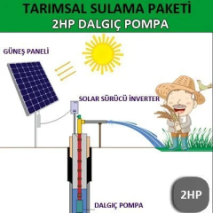 2 HP / 1.5kW  Tarımsal Sulama Paketi