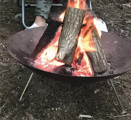 Nurgaz Ayaklı Kavurma Sacı+ Çanta