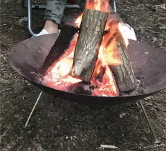 Nurgaz Ayaklı Kavurma Sacı+ Çanta