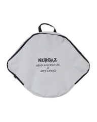 Nurgaz Ayaklı Kavurma Sacı+ Çanta