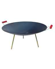 Nurgaz Ayaklı Kavurma Sacı+ Çanta