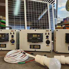 Mini Solar Güç Kaynağı - 50W Güneş Panelli