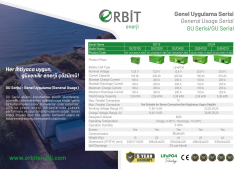 ORBİT 24 V 210 Ah LiFePO4 Lityum Akü