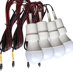 12 Volt 9 Watt Lamba Seti 4 metre Kablolu (ÇOK AL AZ ÖDE) 1 Adet