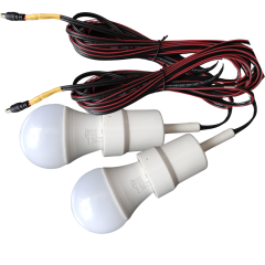 12 Volt 9 Watt Lamba Seti 4 metre Kablolu (ÇOK AL AZ ÖDE) 2 Adet