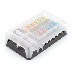 12 SİGORTA KUTUSU 12 Lİ LED İKAZ IŞIKLI ŞASE BARELİ