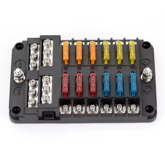 12 SİGORTA KUTUSU 12 Lİ LED İKAZ IŞIKLI ŞASE BARELİ