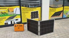 220 WATT Monokristal Katlanır Güneş Paneli (2x110W)