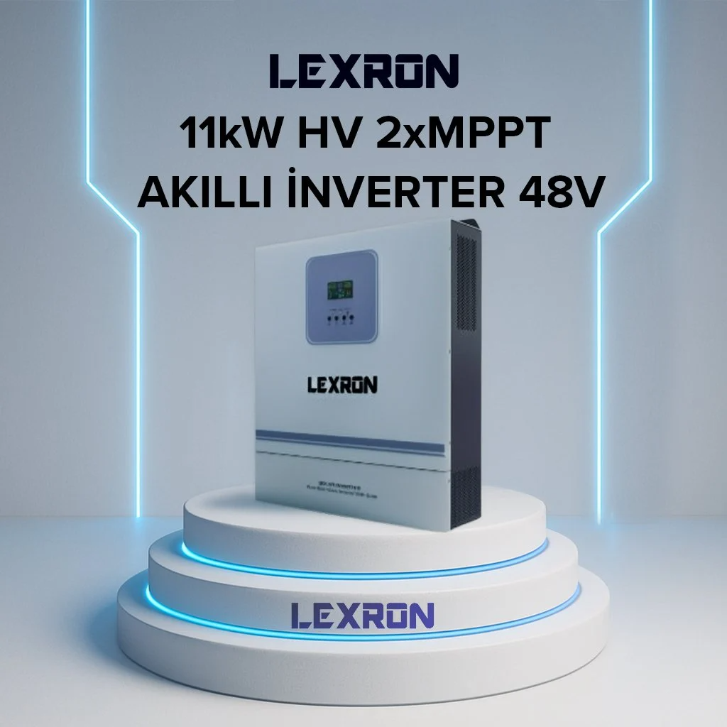 LEXRON 11KW 120-500V HV 2X80A MPPT AKILLI INVERTER
