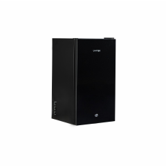 U-Frigo 90 LT Limited Edition 12/24V Kompresörlü Buzdolabı Temperli Cam Kapak SİYAH