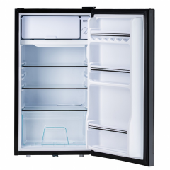 U-Frigo 90 LT Limited Edition 12/24V Kompresörlü Buzdolabı Temperli Cam Kapak SİYAH