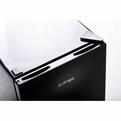 U-Frigo 90 LT Limited Edition 12/24V Kompresörlü Buzdolabı Temperli Cam Kapak SİYAH