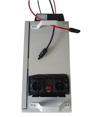 1200W Taşınabilir Güç Kaynağı • 220V Çıkış • Hazır Set Tak-Çalıştır • 2 Led Ampul Hediye • Ekomobil-1200